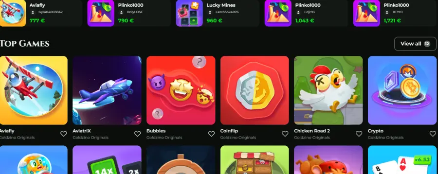 Goldzino app